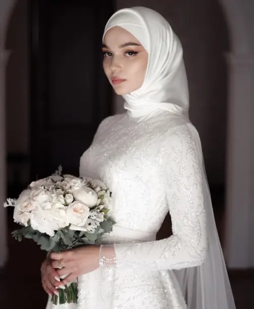 لباس مراسم عقد با حجاب